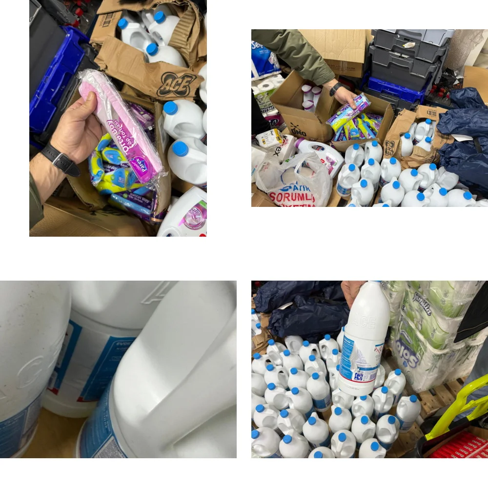 1.805 ADET MARKET ÜRÜNÜ